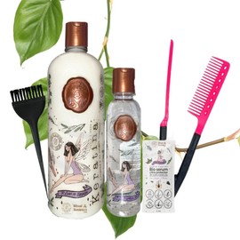 Ritual Botanico Keratin Hair Mask, Straightener and Brush Set (3 Pack) - 1 Litro Botanico Keratina Treatment, Organica Keratina Shampoo (33.8 Fl Oz)