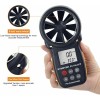 BTMETER Anemometer Digital Wind Speed Meter Temp Gauge 5860ft/min Data