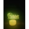Unbranded 3d lamp illusion Patriots Fan Design