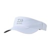 DAIWA 25DC-7525 Sports Sun Visor, white, Free size