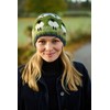 Pachamama Women Wool Beanie Hat Fleece Lined Handknitted Cute Sheep