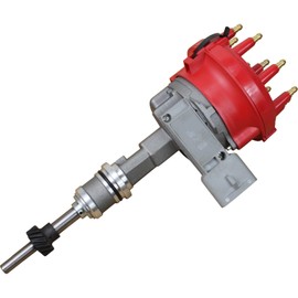 Dragon Fire High Performance Race Series Electronic Ignition Distributor Compatible with Ford Lincoln Mercury 1985-1993 5.0L V8 Steel Gear OEM Fit D27AA-DF
