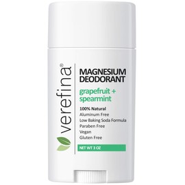 Verefina Aluminum Free Deodorant For Men & Women | All Natural | Hypoallergenic | Paraben Free | Non Toxic | Cruelty Free | Vegan | Natural Deodorant For Sensitive Skin | 3 Oz Stick