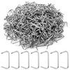 Mr. Pen- Galvanized Hog Rings, 3/4", 420 Pcs, Hog Rings