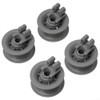 4Pcs 611666 Dishwasher Upper Rack Roller For Bosch, For Siemens,
