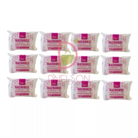 BMRS 12 Bars BMRS Niacinamide with Glutathione Premium Brightening Soap 70g Each