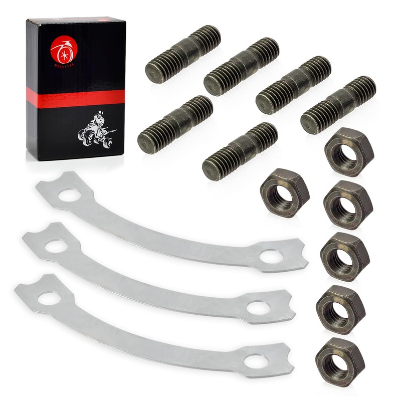 Sprocket Hub Locking Stud Nut Washer Kit For YAMAHA Blaster