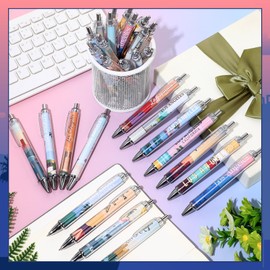 Sayglossy 15 Pcs Los Angeles Travel Ballpoint Pens Los Angeles Souvenirs Gifts American Travel Pen Bulk Retractable USA Souvenirs for Office Supplies Traveler Gifts