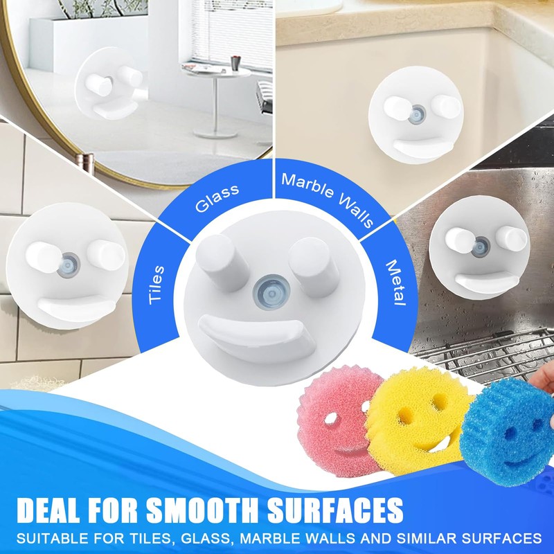 Pack of 5 Sponge Mommy Washing Up Sponge Smiley Sponge