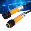 2pcs M12 Photoelectric Switch PNP DC Normally Open Fast Induction