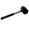 16oz Rubber Mallet With Steel Shaft - Heavy Duty Mallet
