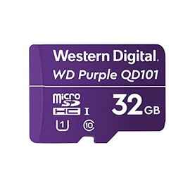 Western Digital SC QD101 WDD032G1P0C - Cámara de vigilancia (32 GB), Color Morado