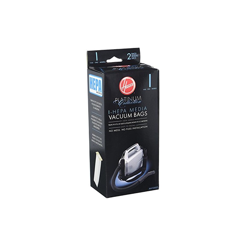 Hoover Platinum "I" Bags 2 Boxes (4 Bags Total) Genuine