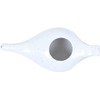 WHOLELIFEOBJECTS Leak Proof Durable Porcelain Ceramic Neti Pot Hold 300