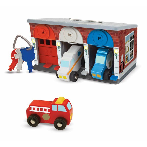 Melissa & Doug Keys and Cars Rescue Garage Ages 3+