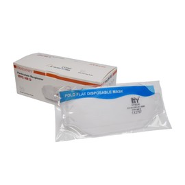 Non-Valved FFP3 Face Masks, Handanhy HY9330 Pro NR D Premium Disposable Respirator - CE Certified & Tested by BSI, Individually Wrapped (10)