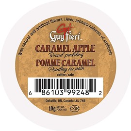 Guy Fieri Flavortown Coffee Pods, Caramel Apple Bread Pudding Flavored Coffee, Medium Roast Coffee, Single Serve for Keurig K Cups Machine, 24 Count…
