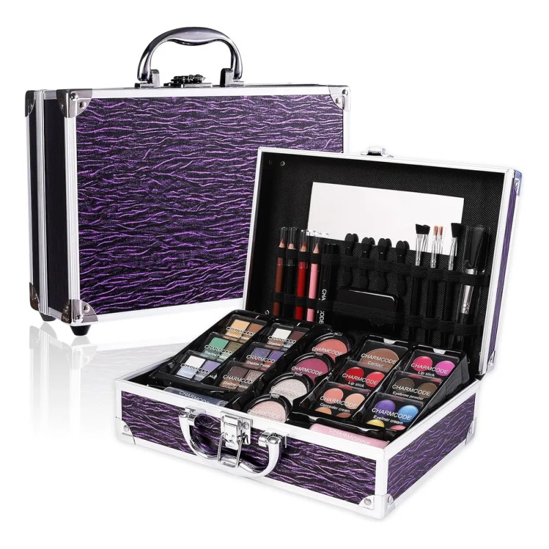 Set De Maquillaje Profesional Todo En Uno Charmcode Morado