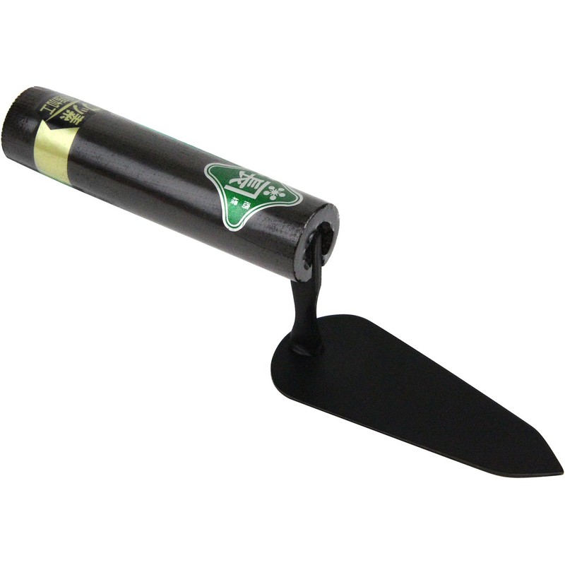 Green Length tehurikku Willow Blade 鏝 Black Pattern 90 mm