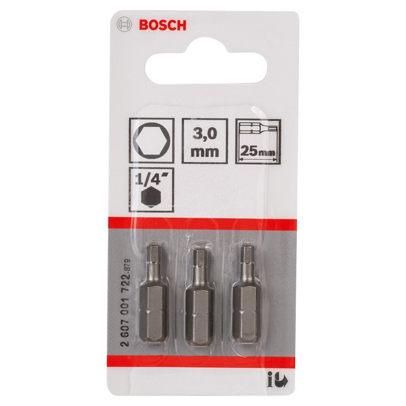 Bosch Accessories 2607001722 Extra Hard Screwdriver Bit