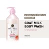 Gel De Baño Showermate Con Leche De Cabra Y Fresa,
