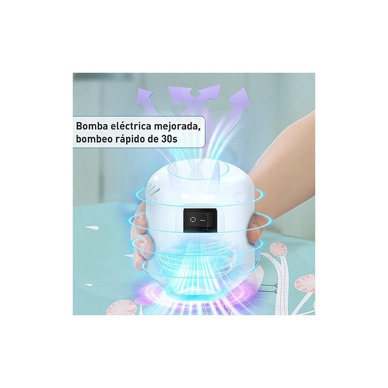 Bomba de Aire Eléctrica,Adecuada para Bomba Eléctrica para Bolsas de