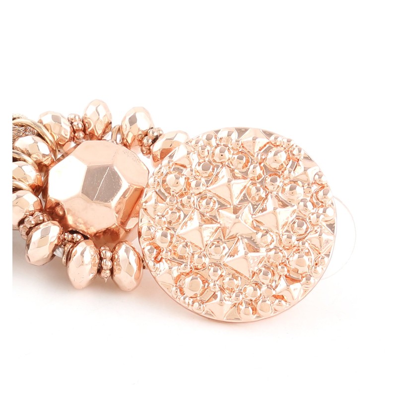 Boderier Bohemian Statement Thread Tassel Chandelier Drop Dangle Earrings with