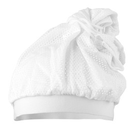 Rumyve Net Plopping Cap,Processing Caps Made for Mesh fabric,Adjustable Hair Plopping Cap, for Long,Straight,Curly Hair White