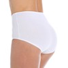Bali womens Cotton Light Control Dfx037 2-pack shapewear briefs, White