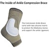 NeoAlly Ankle Compression Sleeve for Swelling Copper Ankle Brace with
