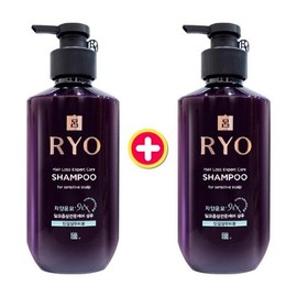 ryo Ryeo Jayang Yunmo Shampoo for Sensitive Scalp 400ml 2-Pack / 려 자양윤모 민감성 두피용 샴푸 400ml 2개묶음