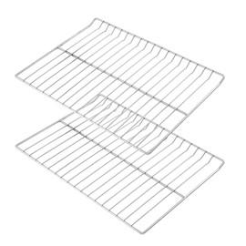 WB48T10095 Oven Racks Replacement Parts for GE Profile Oven Rack 304 Stainless Steel GE Hotpoint Gas Range Stove Rack 23.75’’ x 17.4’’ Spectra XL44 Electric Roaster Double Wire Rack Shelf 2 Pcs
