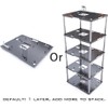 Stackable Open Air Computer Case Rack – Modular PC Frame