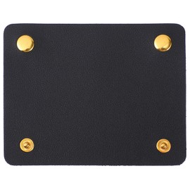 1 Piece Suitcase Handle Wraps Leather Handle Grip Protector Handbag Leather Handle Sleeve Luggage Handle Cover Bag Accessories, black