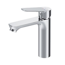 AM.PM Hit FTA02200 Washbasin Tap with Single-Lever Mixer Tap Short Spout Height 101 mm Bathroom Small Chrome Mixer Tap Bathroom Sink Mixer Tap Bathroom