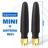 Eightwood WiFi Antenna, Small 2.4G/5G RP SMA Antenna, Lightweight Plug,