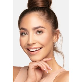 SOFIA MILANI - Women's Earrings 925 Silver with Zirconia Stones - Chain Earrings, Sterling Silver, Cubic Zirconia