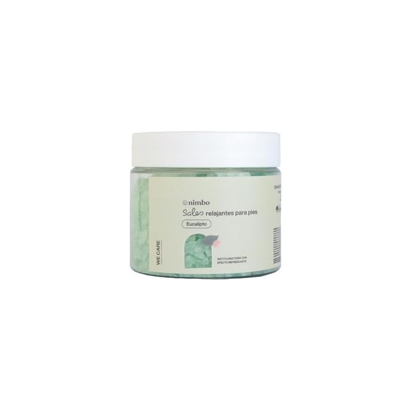 NIMBO. Sales para spa de pies con aceites esenciales. Relajan,