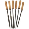 RAYHER - 2723800 File Set with Wooden Handles 6 Sorts