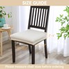 Waterproof Dining Chair Covers Set of 4, Stretch Kitchen Seat