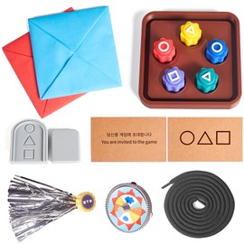 Gonggi Korean Game Set, Traditional Korean Folk Tossing Game, Classic Hand-Eye Coordination, Fun Family & Travel Game for Adults, Great for Party Entertainment and Skill Training (7 Sets in 1)