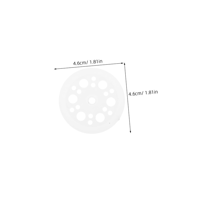 CHILDWEET 100pcs Plastic Fixing Washers for Foam Board Insulation 4-Spoke