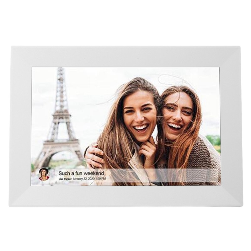10.1 Inch Digital Picture Frame 1280x800 HD Touchscreen Auto Rotate