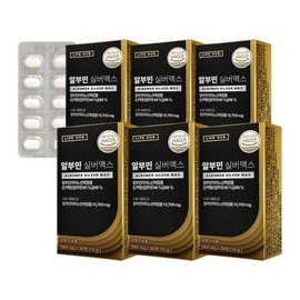 LifeHub 라이프허브 알부민 실버맥스 6박스(500mg x 180정) 6개월분 LifeHub Albumin SilverMax 6 Boxes (500mg x 180 Tablets) 6-Month Supply