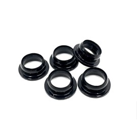 KINGTAIR 1/8 Scale RC Car Nitro Engine .21 25 .28 Rear Exhaust Manifold Gasket Seal Tubing Joint Adapter Silicone Gasket 5pcs/Bag Black