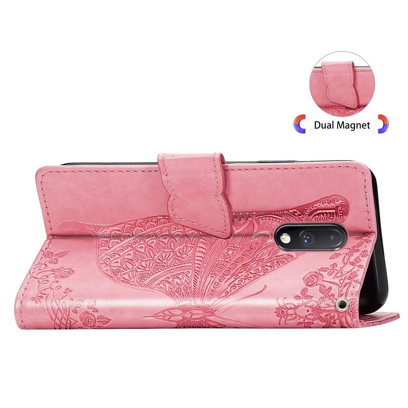 DAMONDY for Boost Summit 5G Flip Case with Credit Card