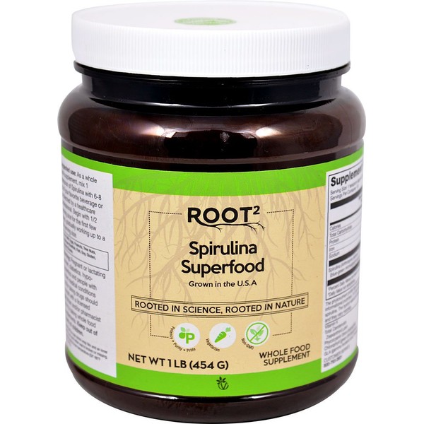 Vitacost Whole Food Spirulina Superfood Algae Powder - 3000 mg - 16 oz (1 Lb - 454 g)