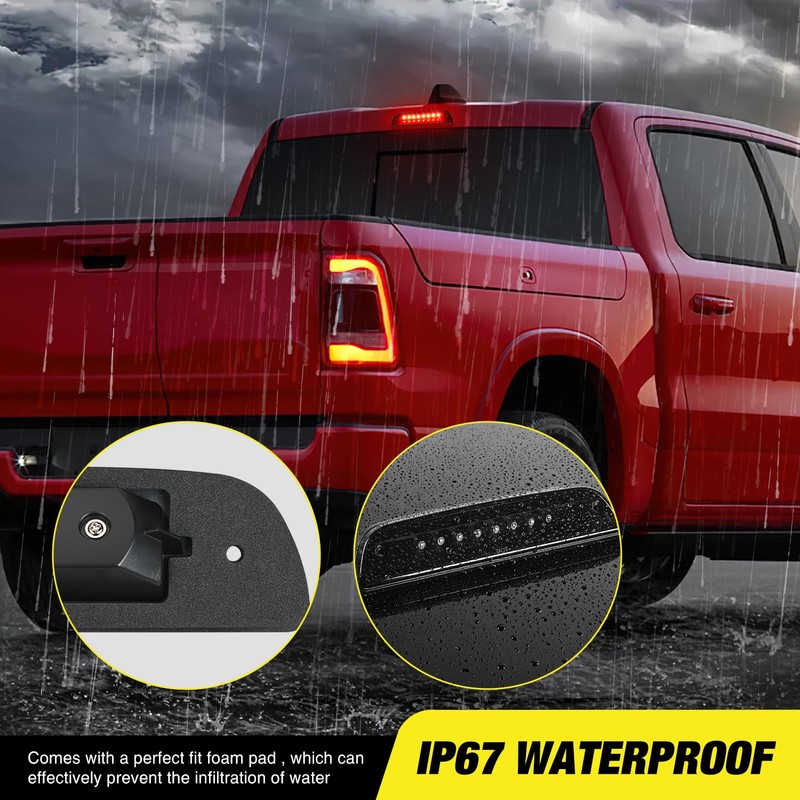Nilight Third Brake Light High Mount 3rd Stop LED Lighting