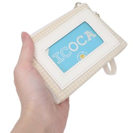 Marimo Craft DBM-2427 Daily Pouch IV Check Series miffy Approx. W 4.3 x H 3.1 x D 0.4 inches (110 x 80 x 10 mm)