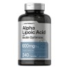 Horbäach Ácido alfa lipoico de 600 mg | 240 cápsulas | con optimizador de biotina | Suplemento sin OMG y sin gluten